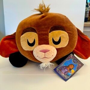 NWT. Disney Valentino Cuddleez Large Soft plush from Wish. goat Valentino plush
